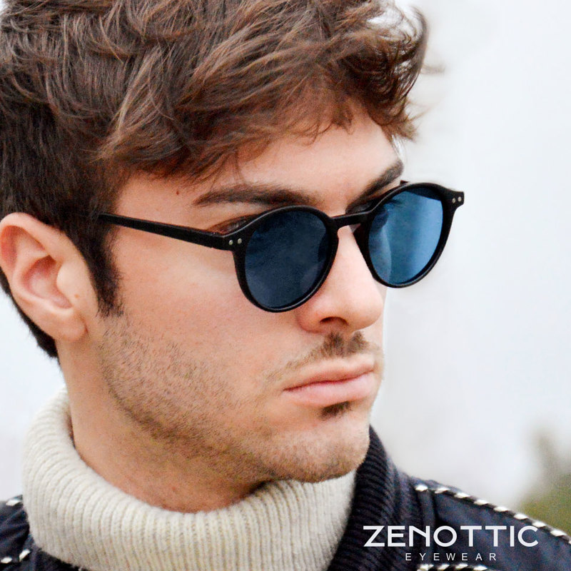 Men Shoes Zegna - ZENOTTIC (S Size) Retro Circular Polarized