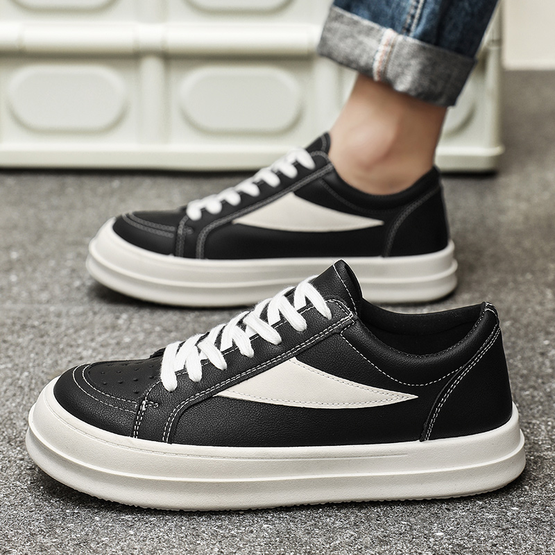 Men'S Shoes Grip - Plain Color Men Low Top Casual
