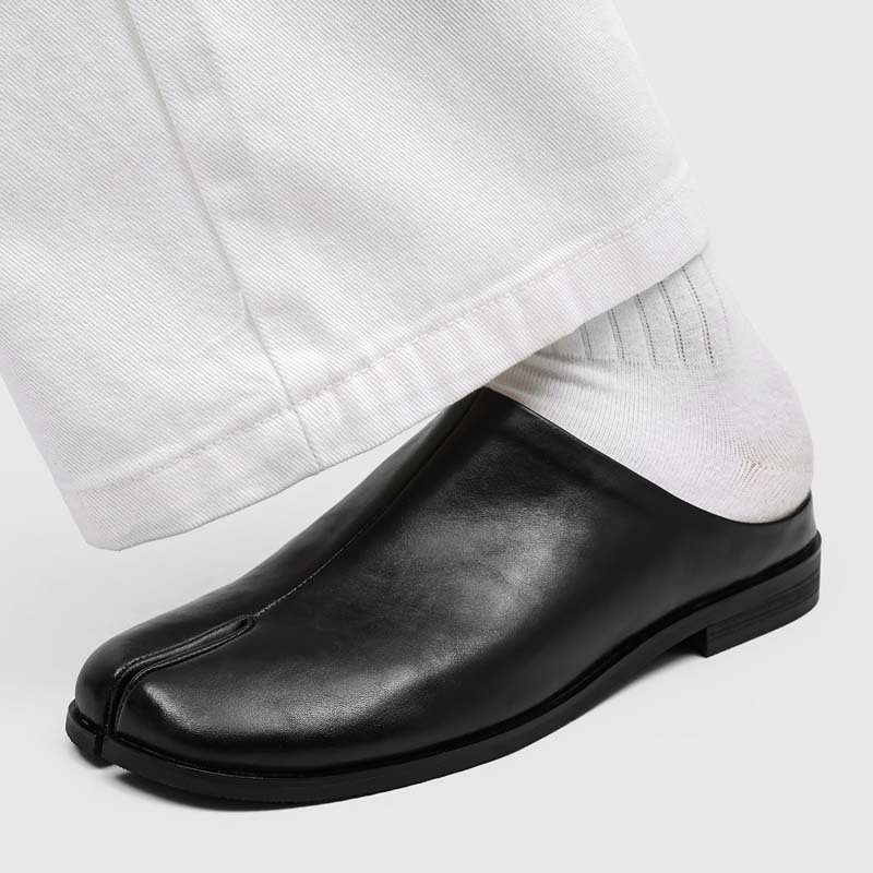 Men Shoes Marks - High-end Designer Split Toe Tabi Baotou
