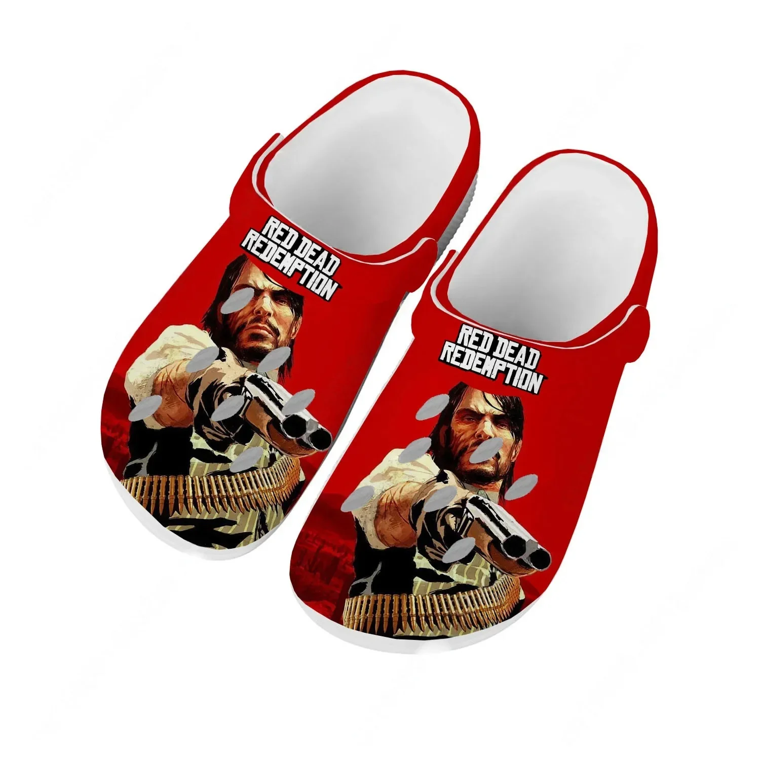 Men Shoes Red - Red Dead Redemption Sandals Men Women