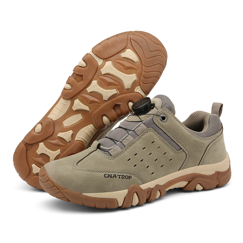 Men Shoes Zegna - Rotating Lace Buckle Hiking Shoes Men