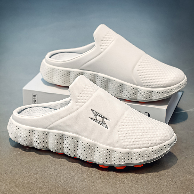 Men'S Shoes Grip - Large Size Slip-On Casual Shoes Thick