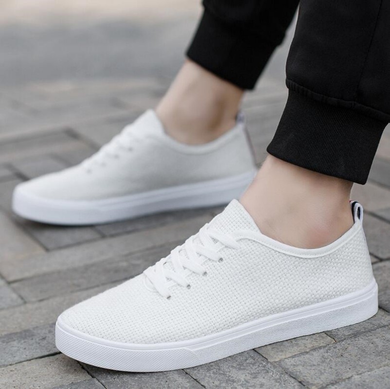Men Shoes Zegna - CanvasBreathable Mesh Men Shoes Trendy Lightweight