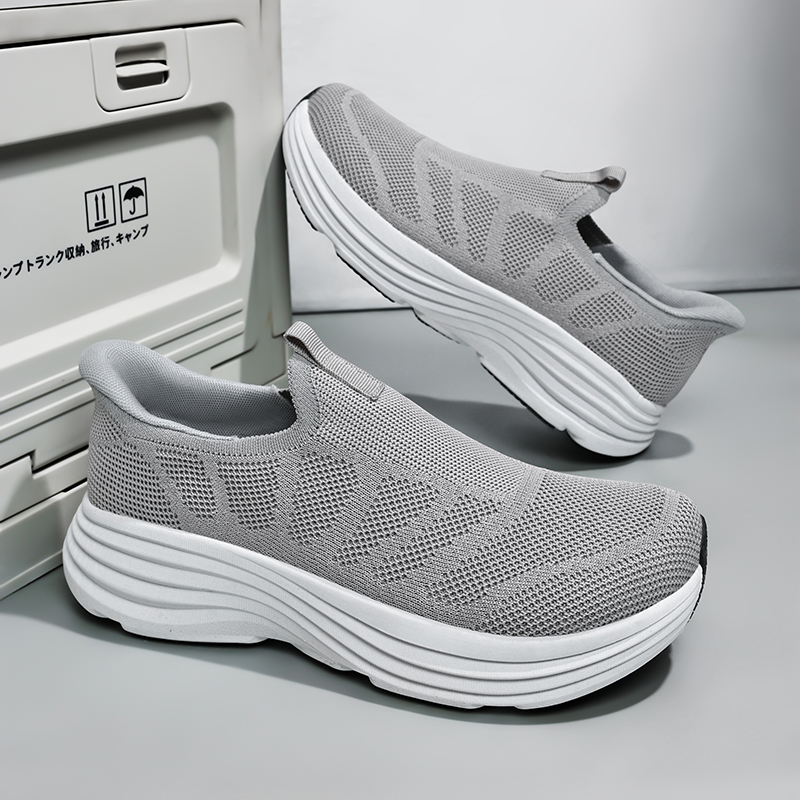 Men'S Shoes For Running - Men Shoes Sneakers Breathable Mesh Slip