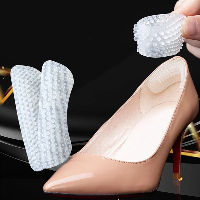 Men'S Shoes Grip - Silicone Heel Stickers Heels Grips Women