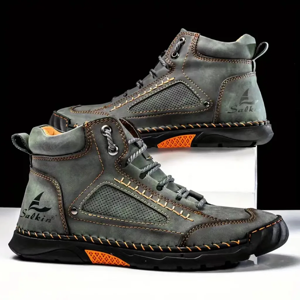 Men'S Shoes Timberland - Men's Hand-stitched Boots Plus-size Casual Shoes