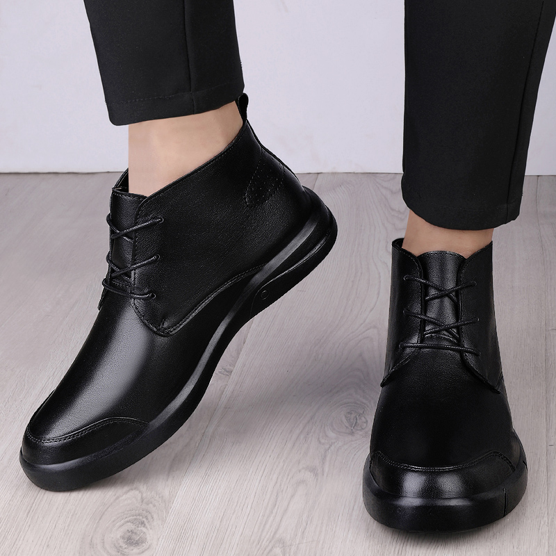 Men'S Shoes For Suits - Famous Luxury Ankle Boots High Quality