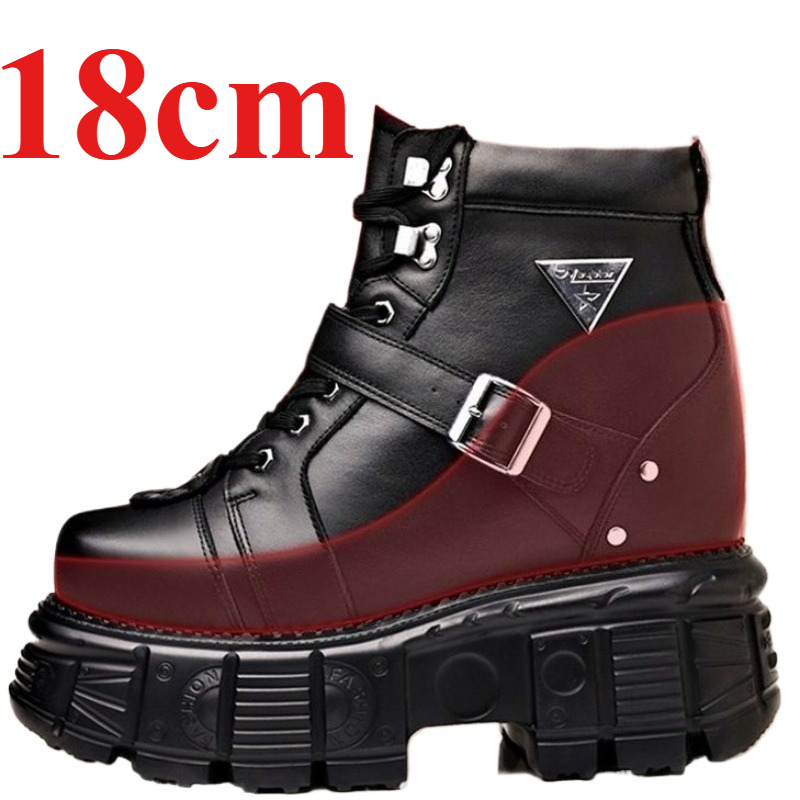 Men'S Shoes Timberland - Genuine Leather Motorcycle Boots Shoes for