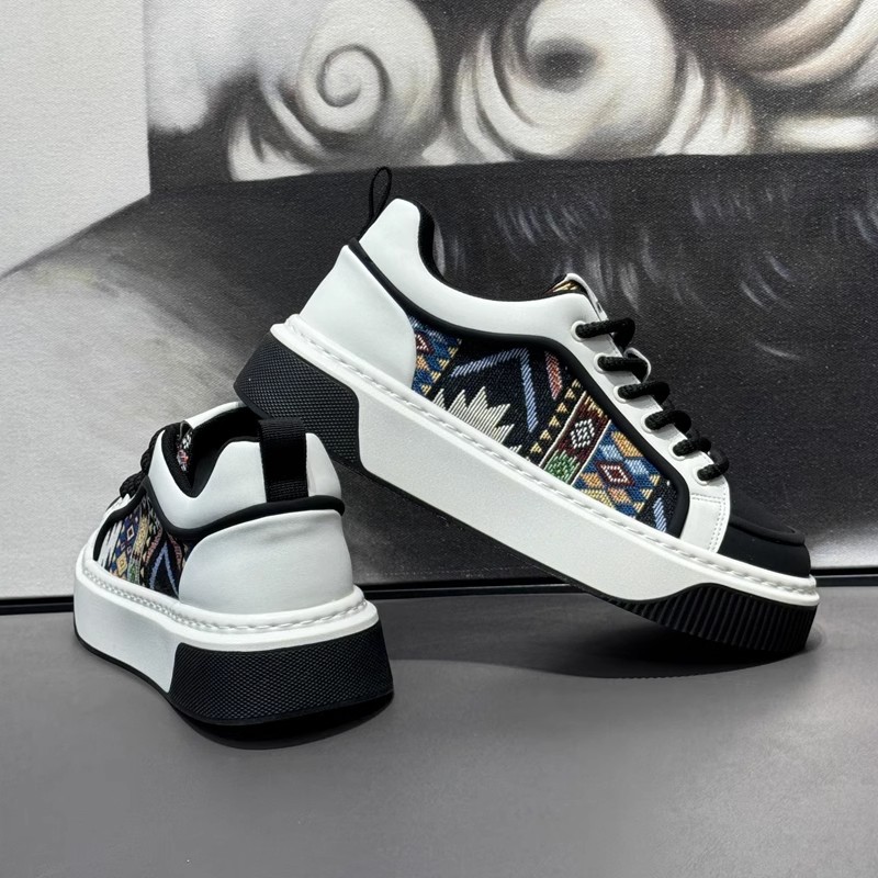 Men Shoes Regular Use - Minimal Korean Trend Male Vulcanized Shoes