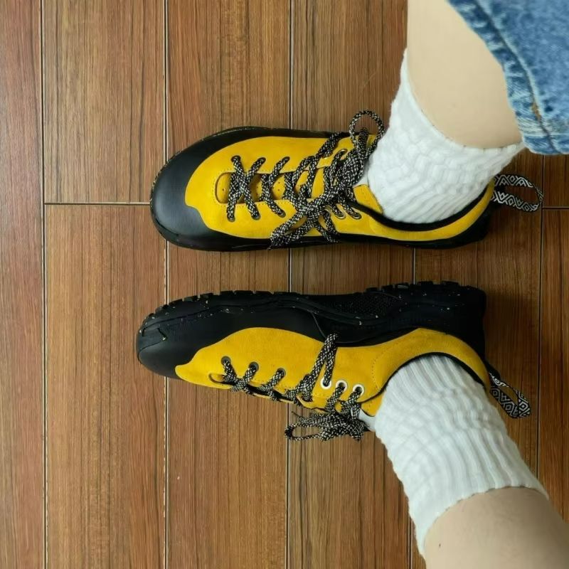 Men Shoes Yellow - Professional Weight Lifting Training Shoe Man