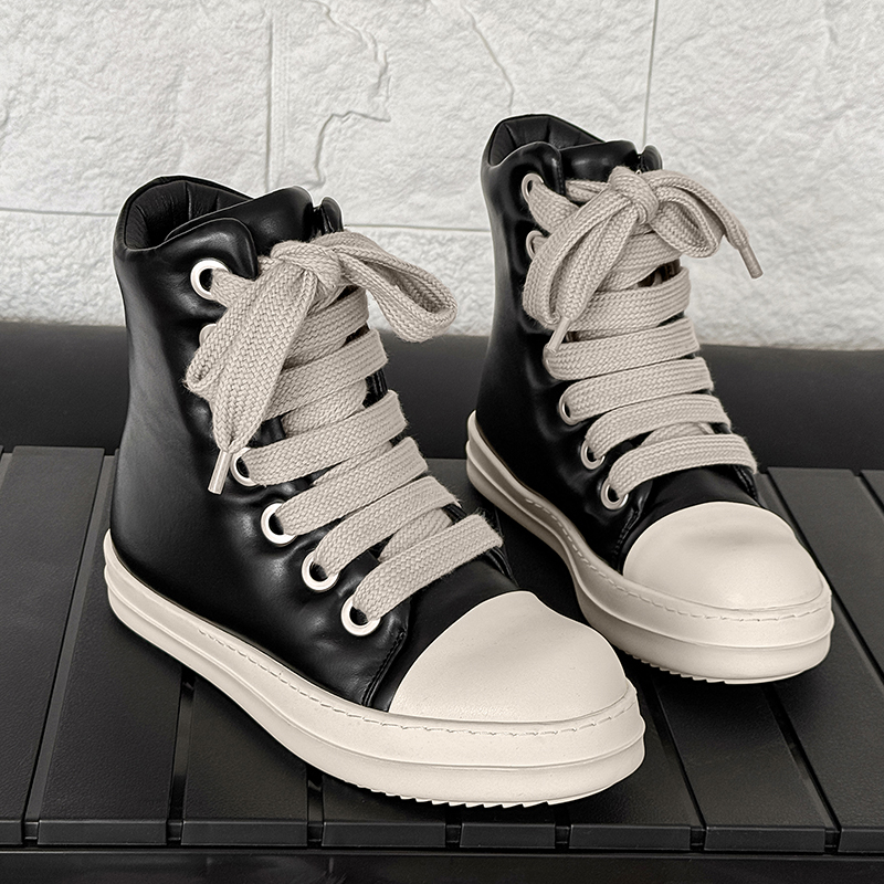 Men'S Shoes Height Increase - Spring Autumn Thick soled Height Increasing