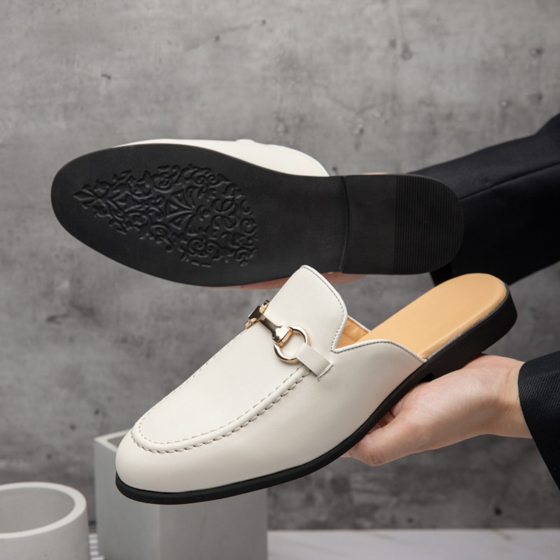 Men'S Shoes Black And White - Fashion New Designer Men's Patent Leather