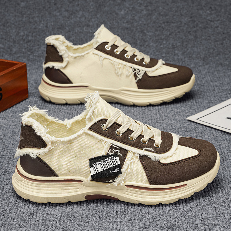 Minimal Korean Trend Male Vulc - Men Shoes Regular Use ulasan dan harga