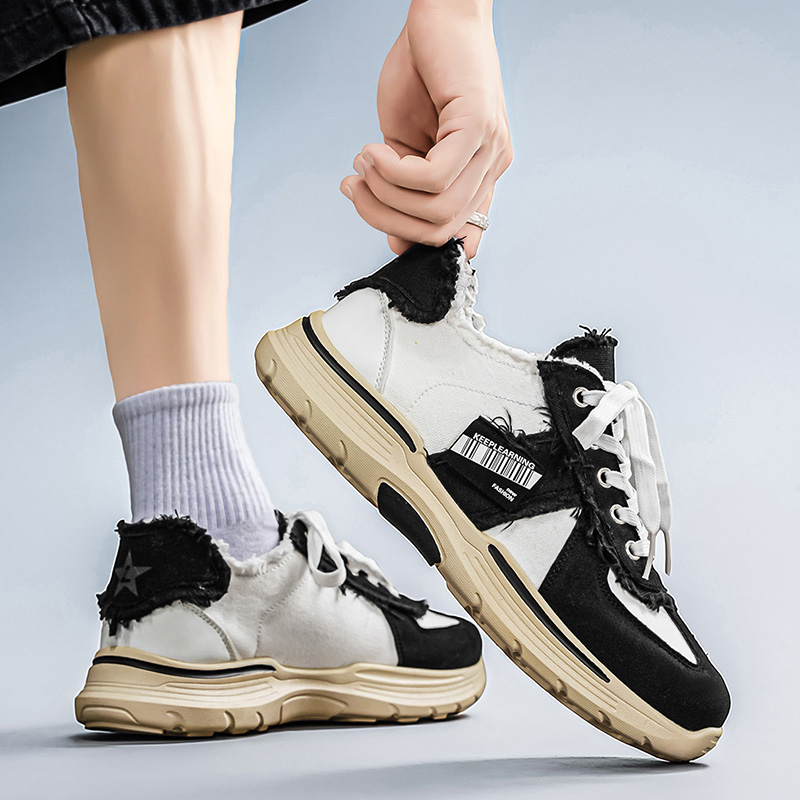 Minimal Korean Trend Male Vulc - Men Shoes Regular Use ulasan dan harga