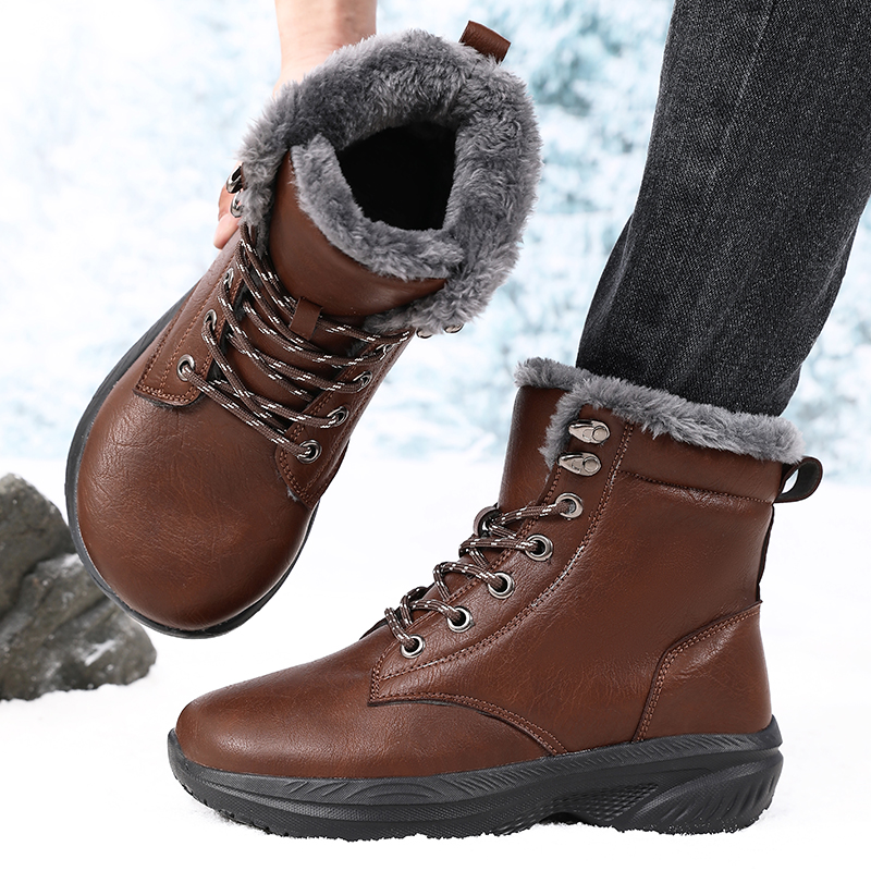 Men Winter Snow Boots for Wate - Men'S Shoes For Running ulasan dan harga