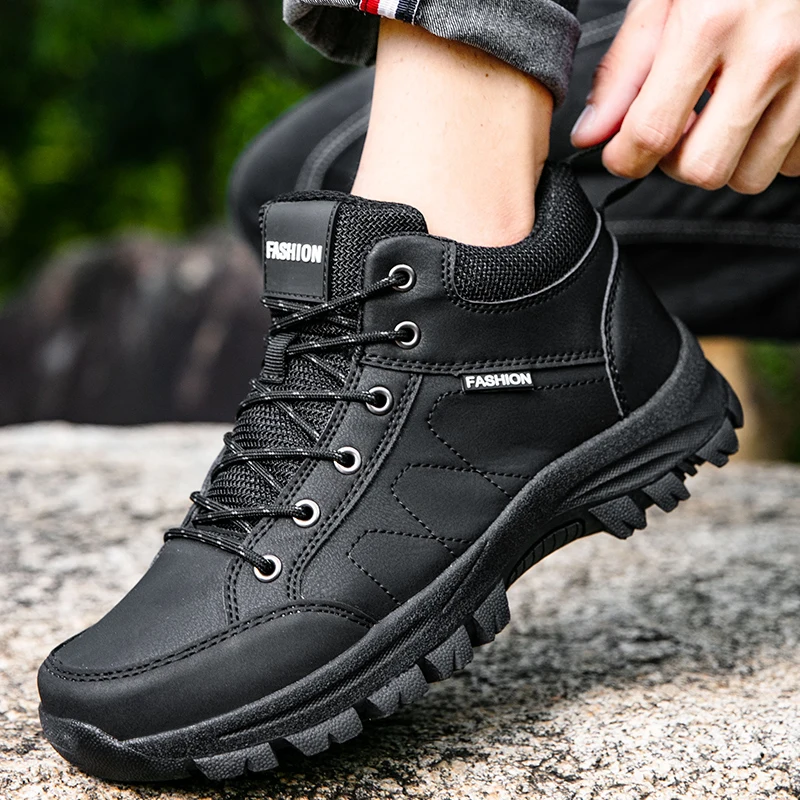 Men Tactical Boots Army Waterp - Men'S Shoes Zipper ulasan dan harga