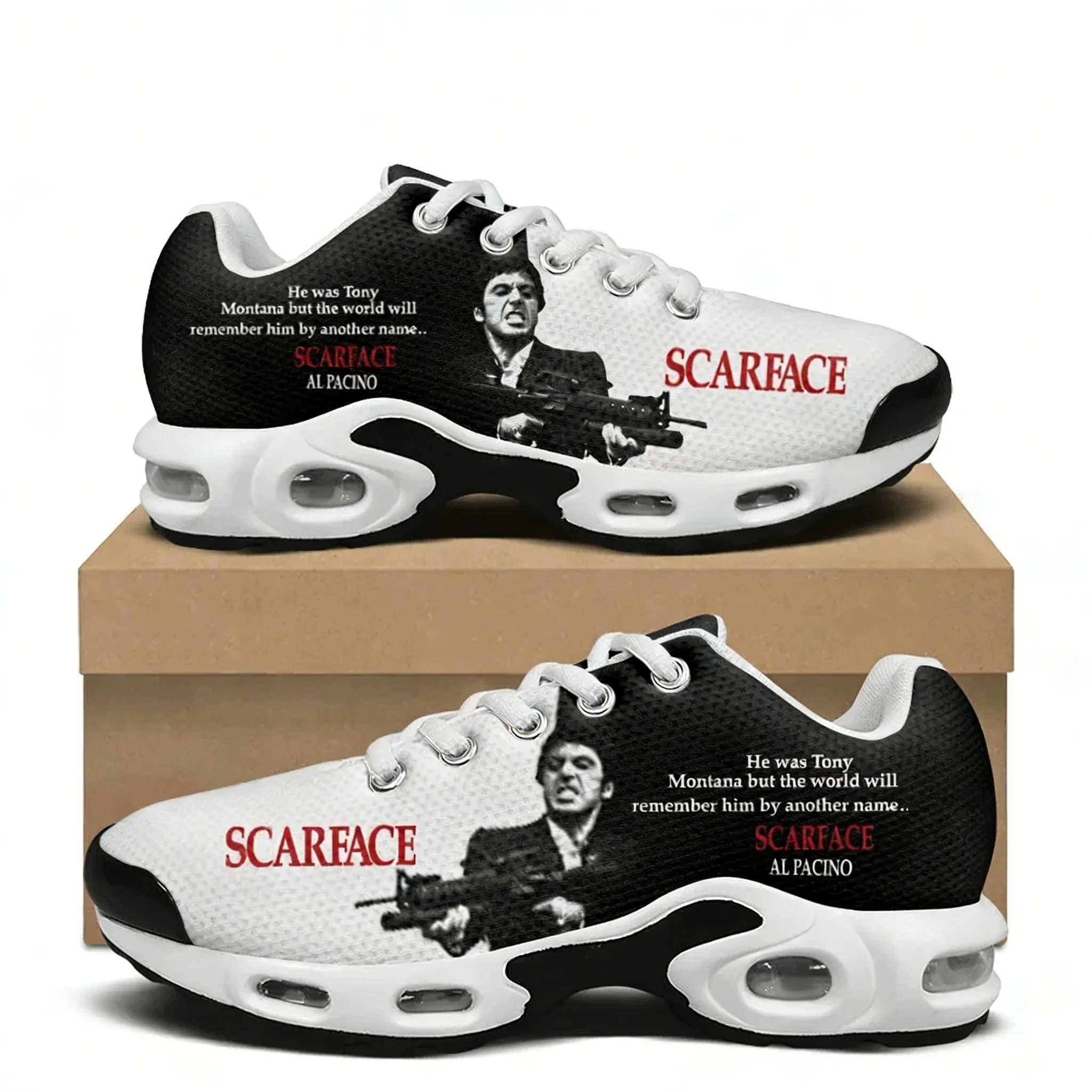 Scarface Air Cushion Sneakers  - Men'S Shoes For Suits ulasan dan harga