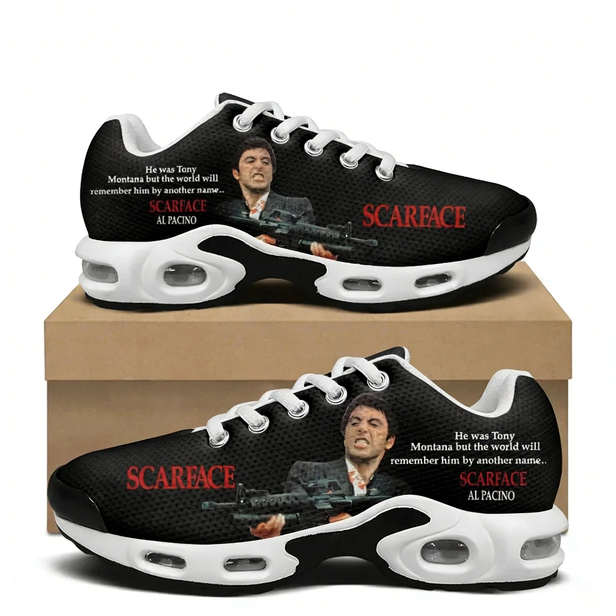 Scarface Air Cushion Sneakers  - Men'S Shoes For Suits ulasan dan harga