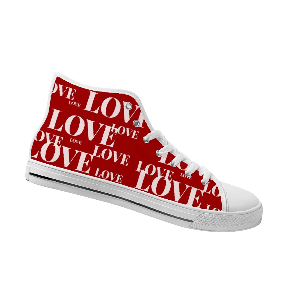 Custom classic high-top canvas - Men Shoes Red ulasan dan harga