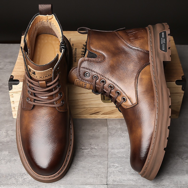 2025 new autumn and winter men - Men Shoes Yellow ulasan dan harga