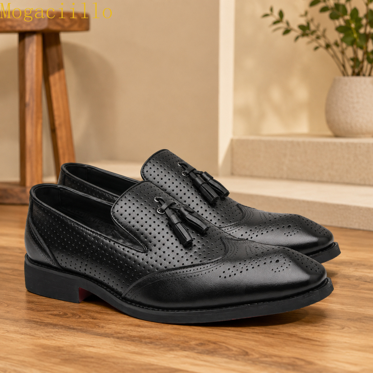 Brand Yellow Men's Tassel  Red - Men Shoes Yellow ulasan dan harga