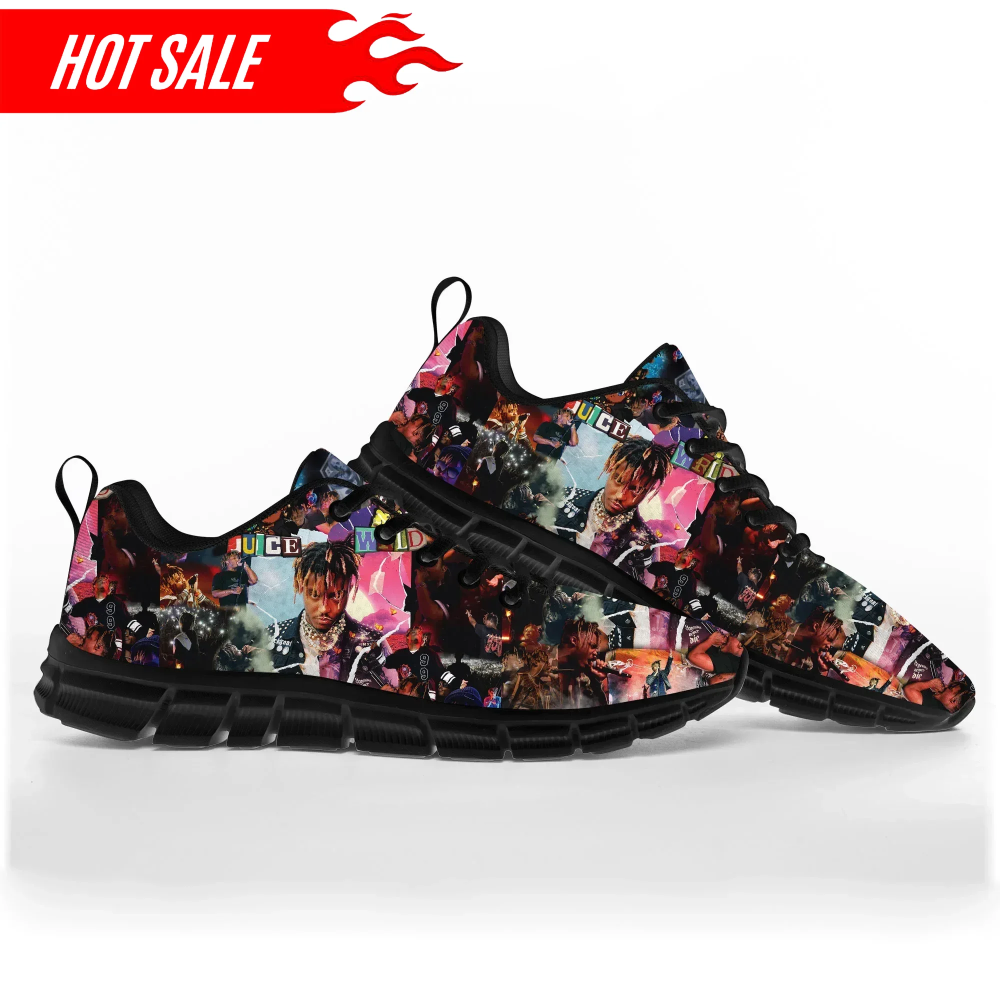 Hot Juice Wrld Hip Hop Rapper  - Men Shoes Marks ulasan dan harga