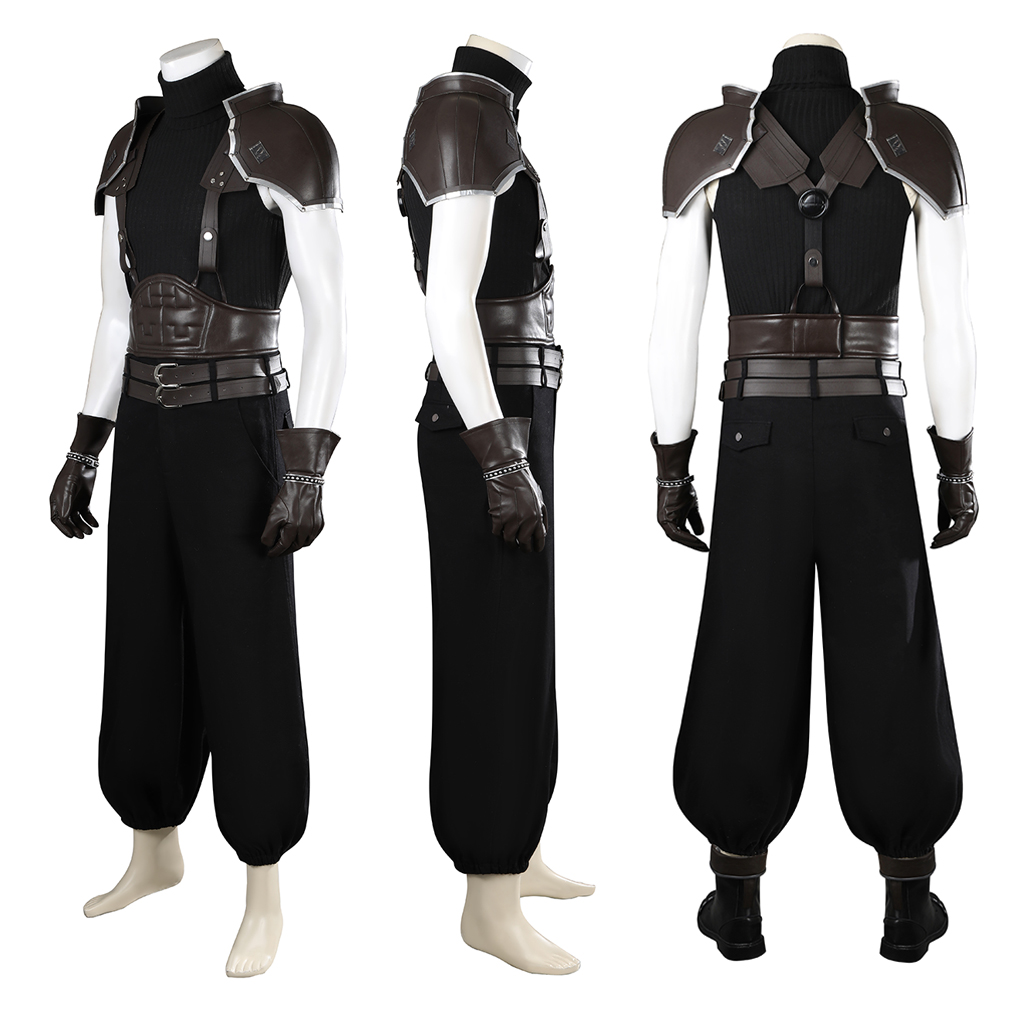 Zack Fair Cosplay Costume FF7  - Men'S Shoes For Suits ulasan dan harga