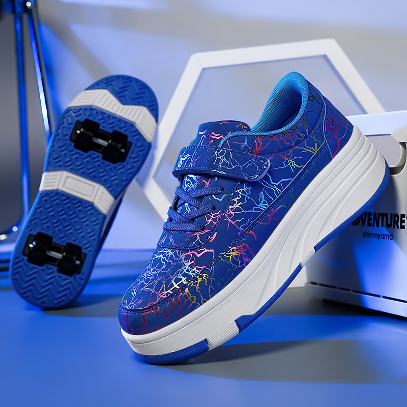 Trendy roller skates, wear-res - Men'S Shoes For Running ulasan dan harga