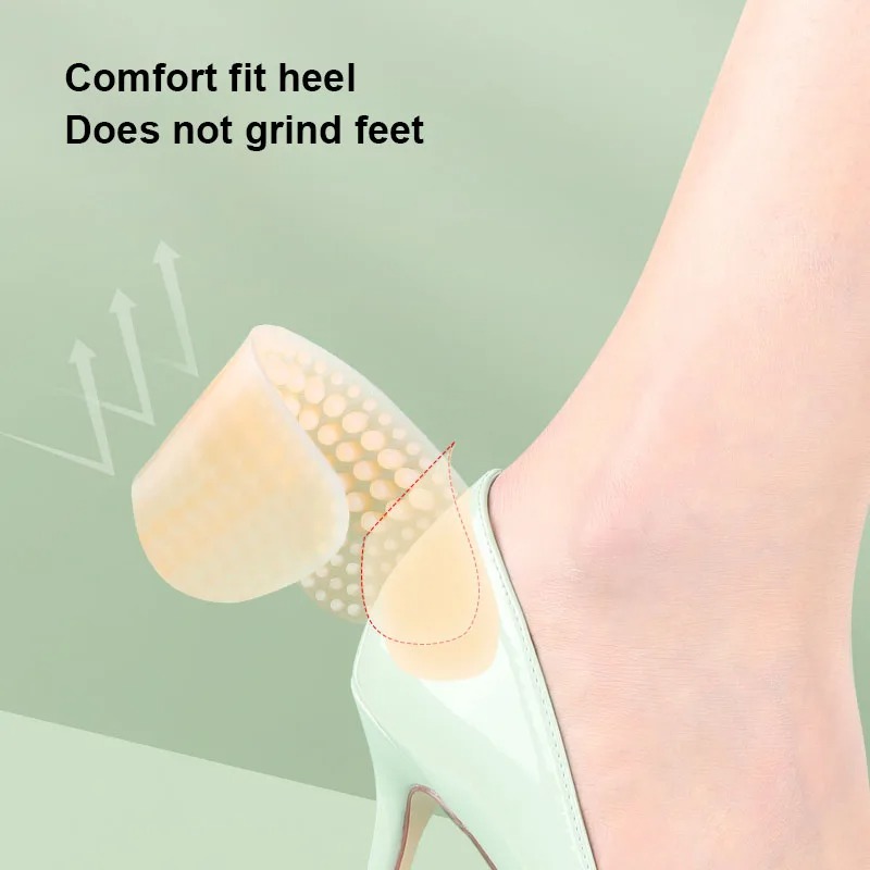 Upgrade Silicone Heel Stickers - Men'S Shoes Grip ulasan dan harga