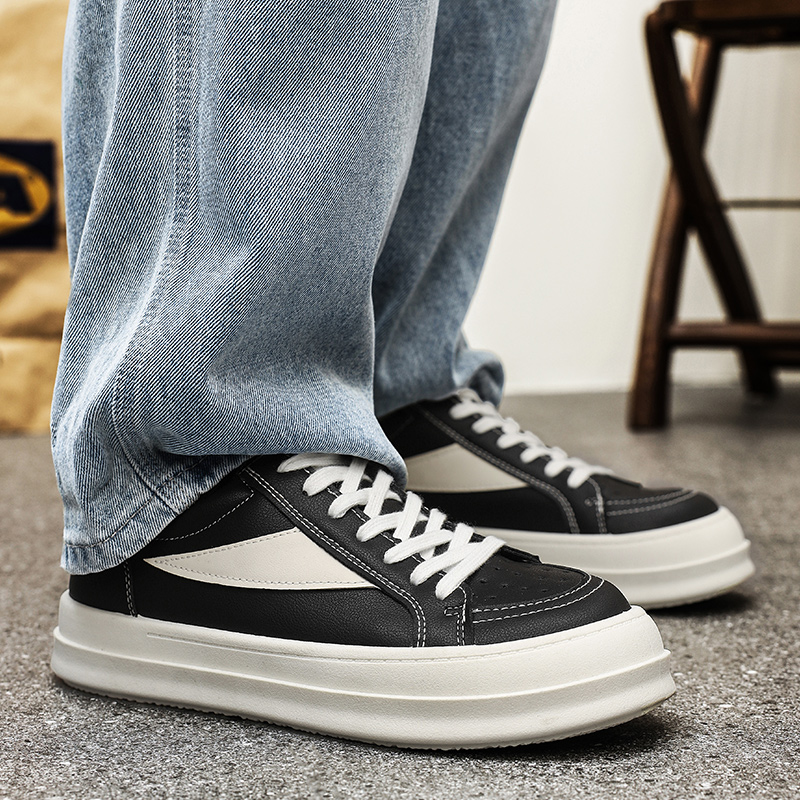Plain Color Men Low Top Casual - Men'S Shoes Grip ulasan dan harga