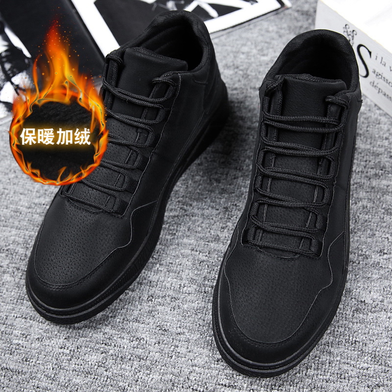 Keep Warm Men's Red High-Top L - Men'S Shoes Grip ulasan dan harga