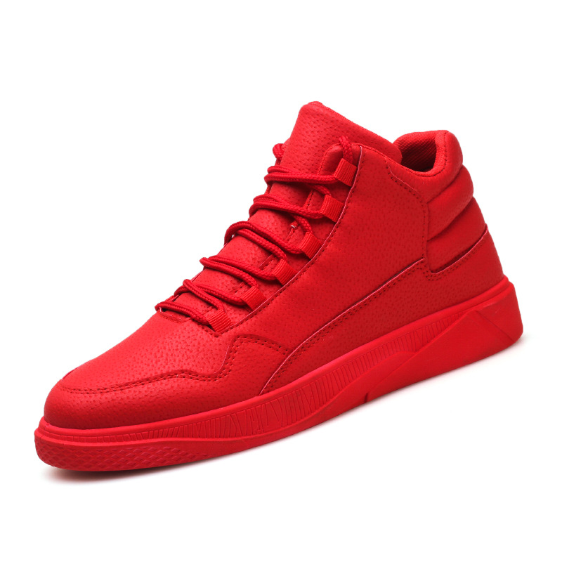 Keep Warm Men's Red High-Top L - Men'S Shoes Grip ulasan dan harga