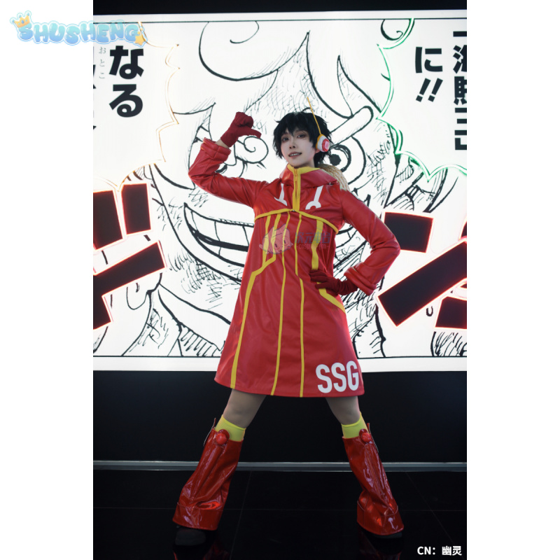 Monkey D Luffy Egghead Cospaly - Men Shoes Red ulasan dan harga