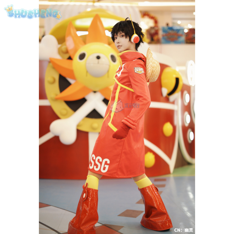 Monkey D Luffy Egghead Cospaly - Men Shoes Red ulasan dan harga