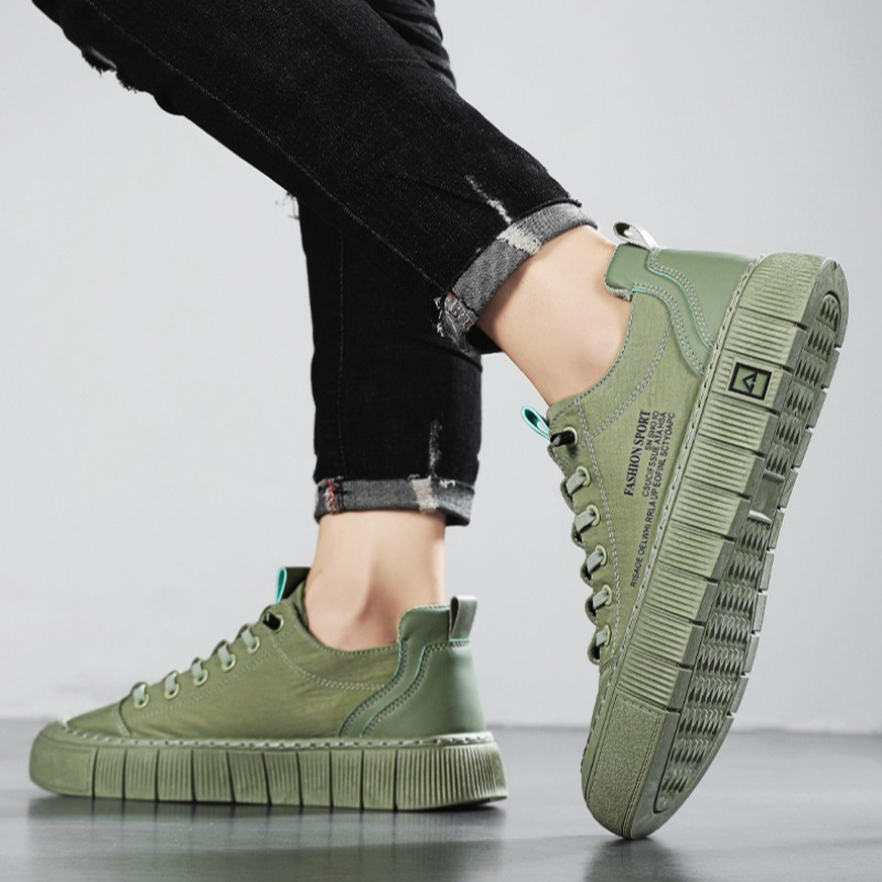 Men's Chunky Sole Low Top Canv - Men Shoes 2026 ulasan dan harga