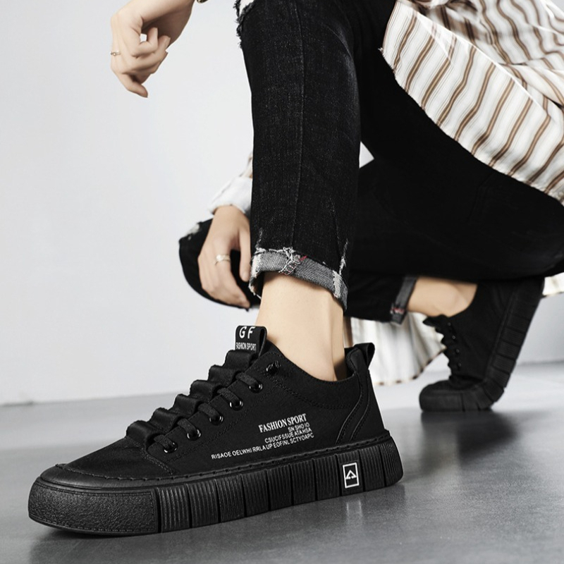 Men's Chunky Sole Low Top Canv - Men Shoes 2026 ulasan dan harga