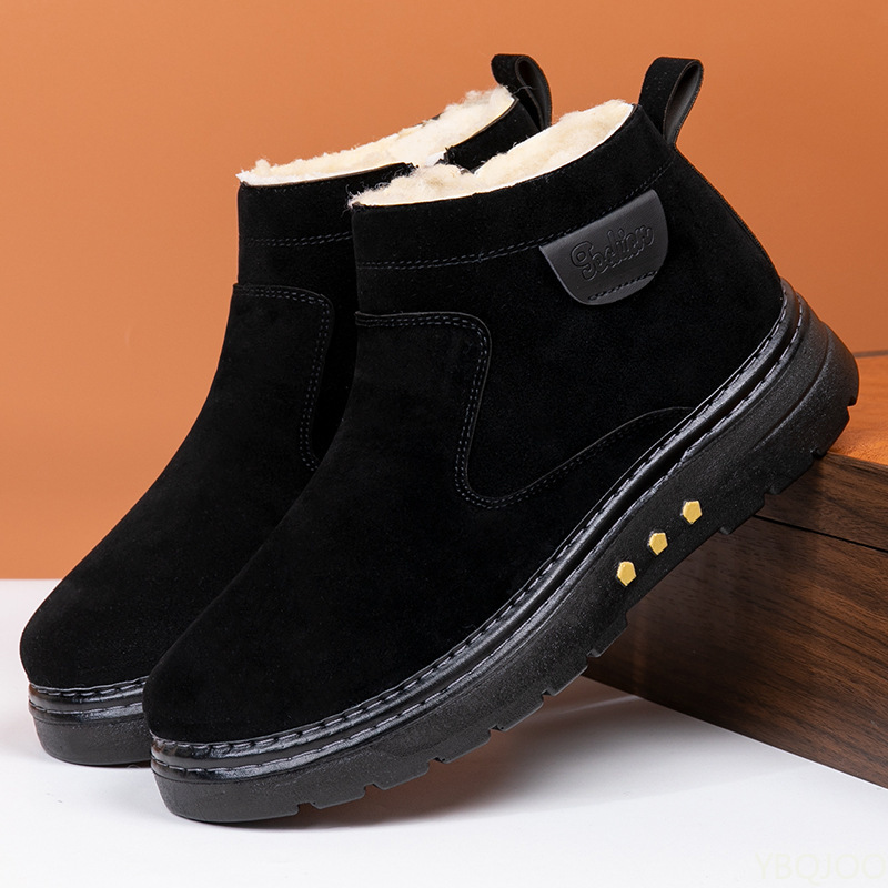 Winter new high top thick snow - Men'S Shoes Height Increase ulasan dan harga