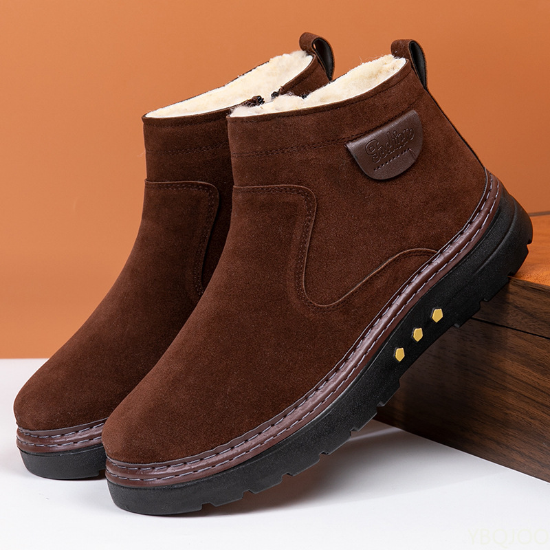 Winter new high top thick snow - Men'S Shoes Height Increase ulasan dan harga
