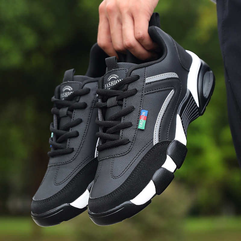 2026 New Men's  Cushion Casual - Men'S Shoes Black And White ulasan dan harga