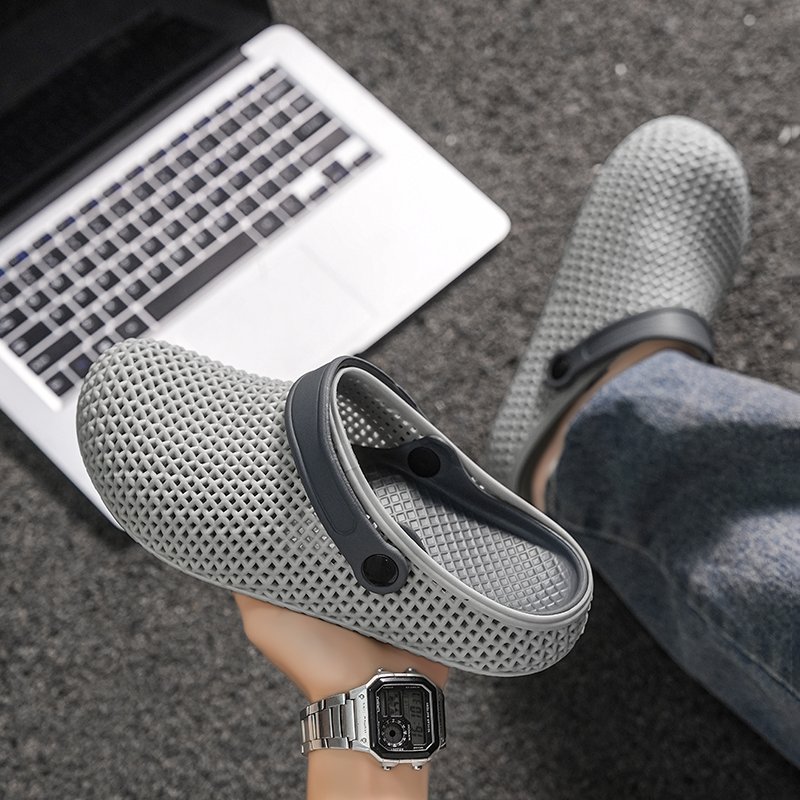 2026 New Couple Closed Toe Sli - Men'S Shoes Cloud ulasan dan harga