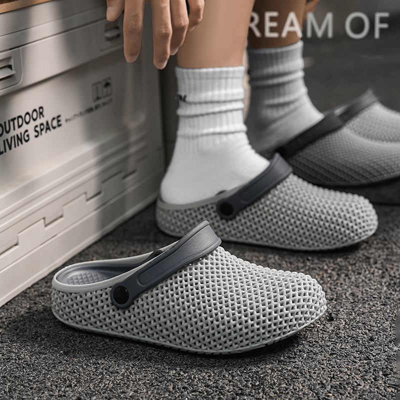 2026 New Couple Closed Toe Sli - Men'S Shoes Cloud ulasan dan harga