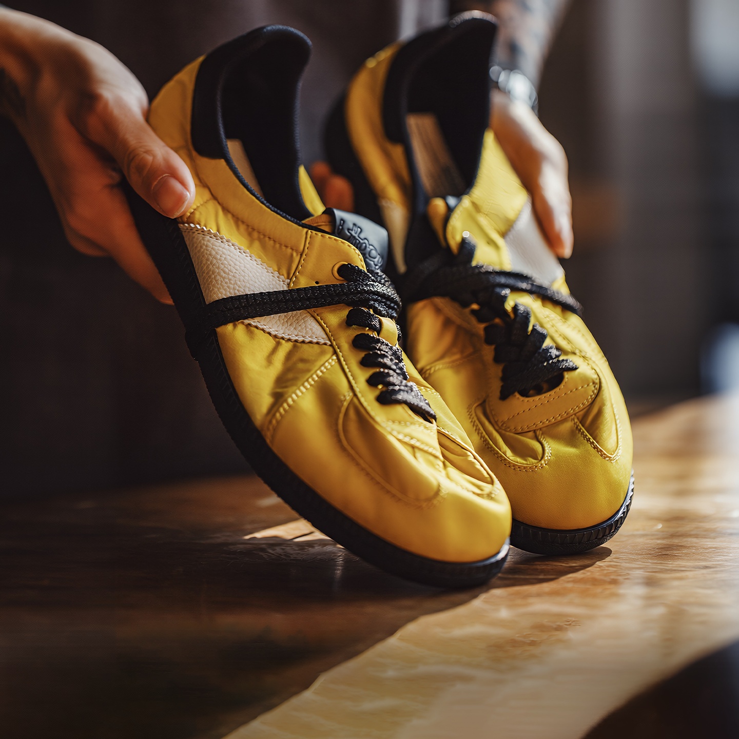 Maden Unisex Vintage Yellow Sn - Men Shoes Yellow ulasan dan harga