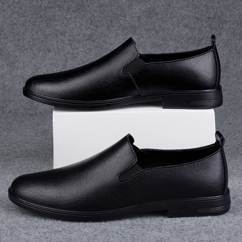 Simple White Soft Soled Comfor - Men'S Shoes Black And White ulasan dan harga