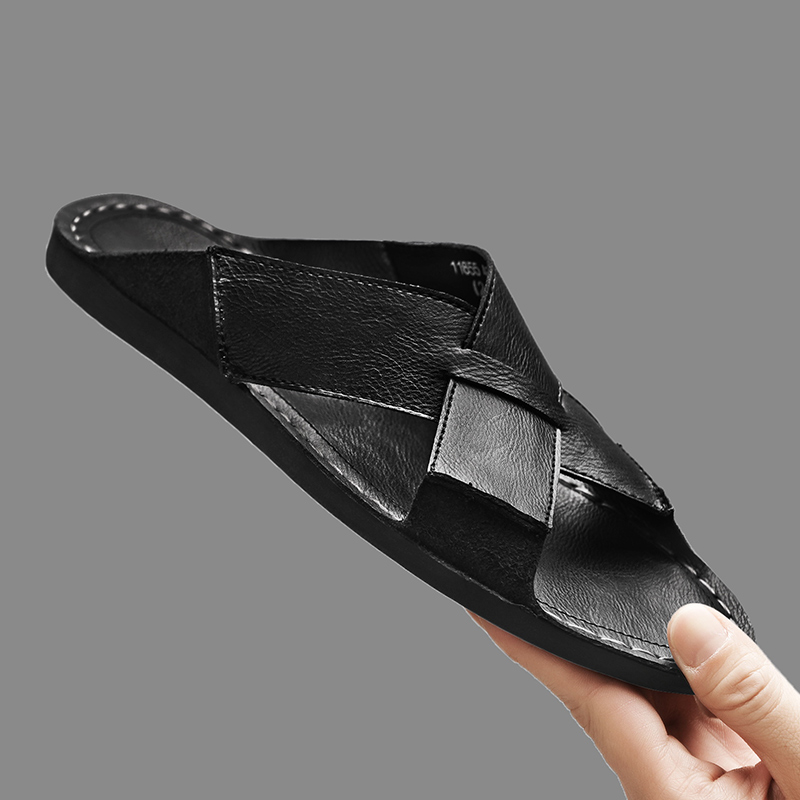 Fashion Genuine Leather Men Sl - Men Shoes Marks ulasan dan harga