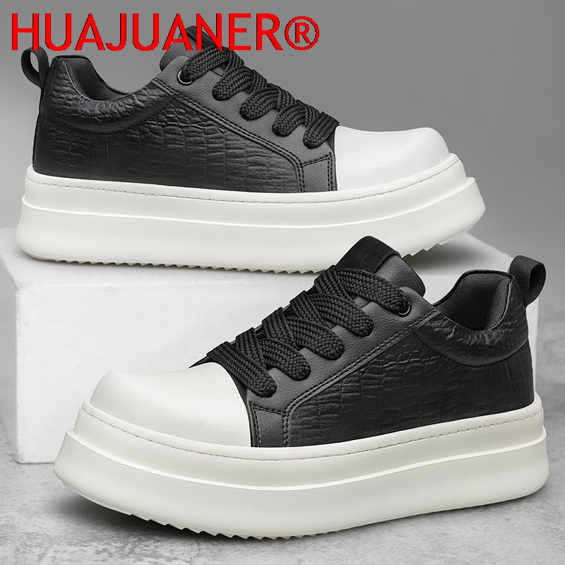 Men's Leather Elevator Shoes 7 - Men'S Shoes Height Increase ulasan dan harga