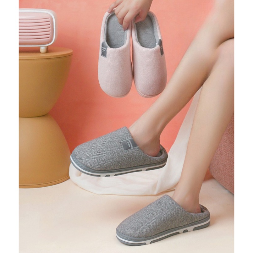 House Slipper Men Fuzzy Winter - Men'S Shoes Grip ulasan dan harga