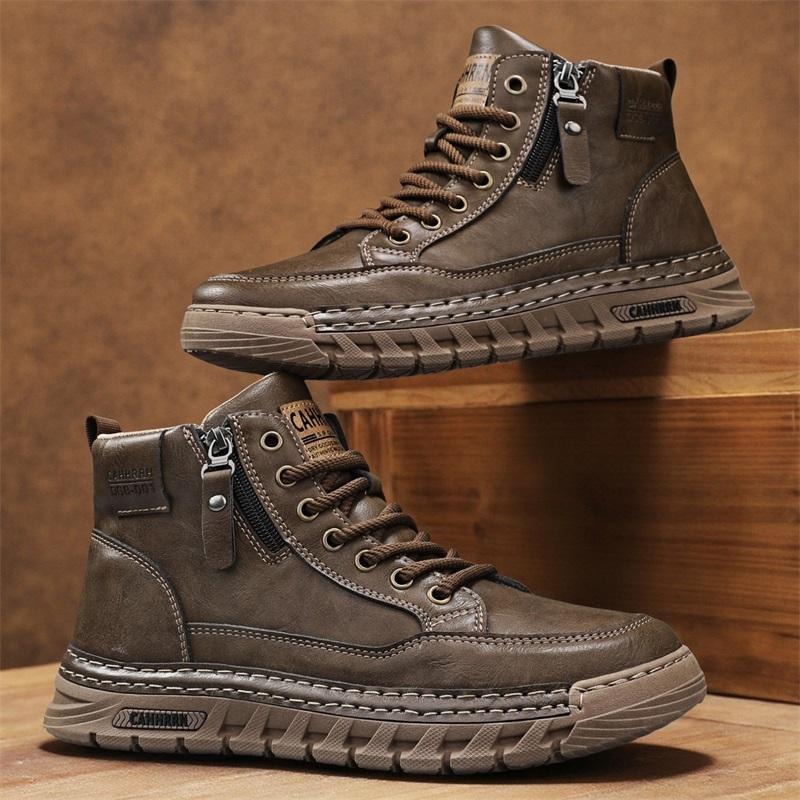 Men Leather High Top Ankle Boo - Men'S Shoes Timberland ulasan dan harga