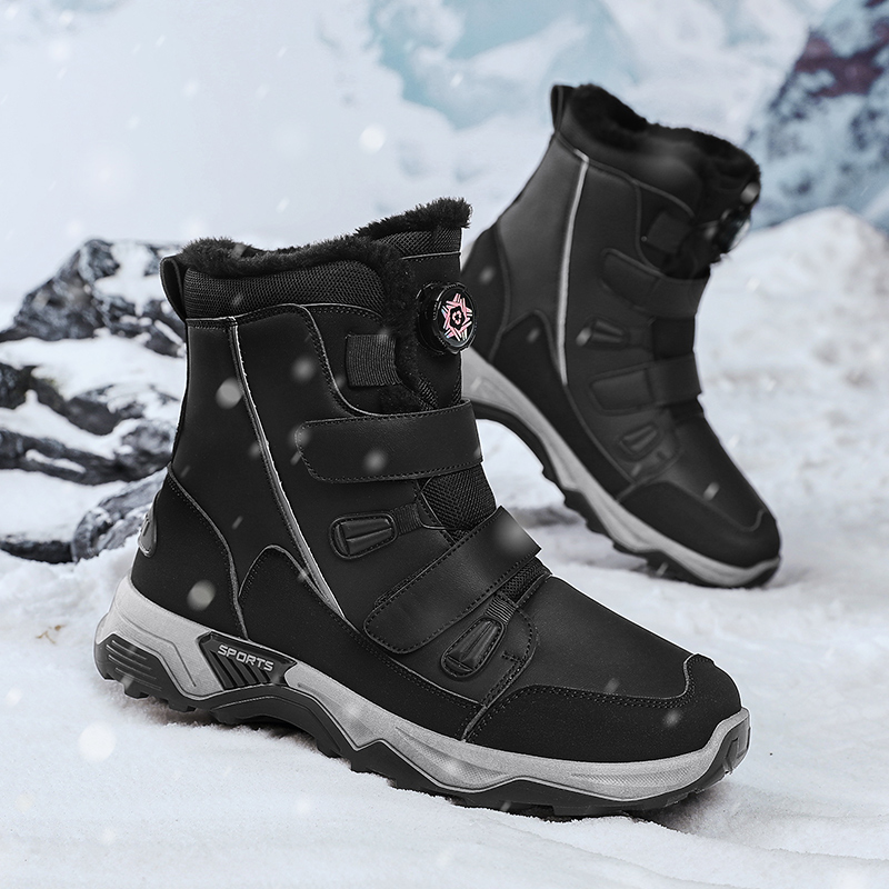 Men's Waterproof Snow Boots Mi - Men'S Shoes Zipper ulasan dan harga
