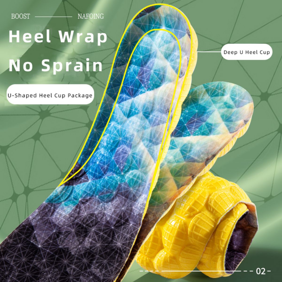 1Pair 4D Cloud Technologyt Hig - Men Shoes Yellow ulasan dan harga