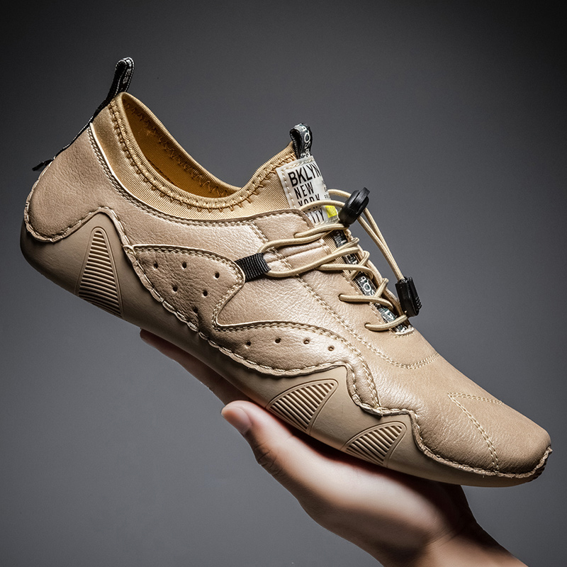 Leather Casual Sneakers for Me - Men Shoes Zegna ulasan dan harga